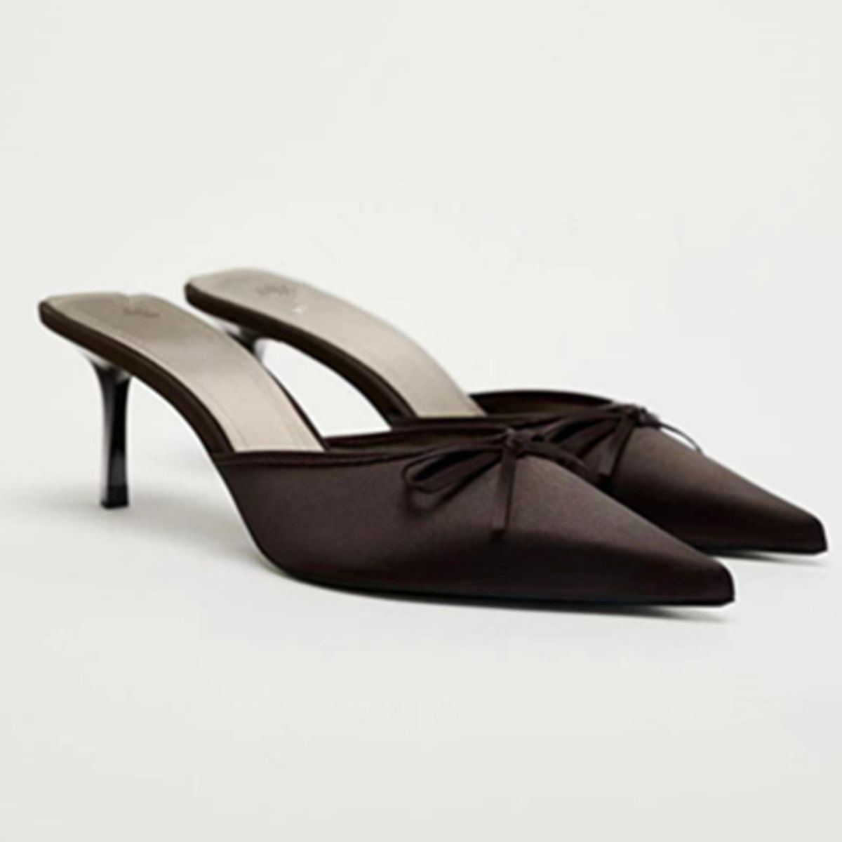 Satin Pointed Toe Pumps - JUST - JEN BOUTIQUE
