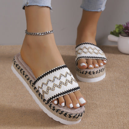 Open Toe Platform Sandals