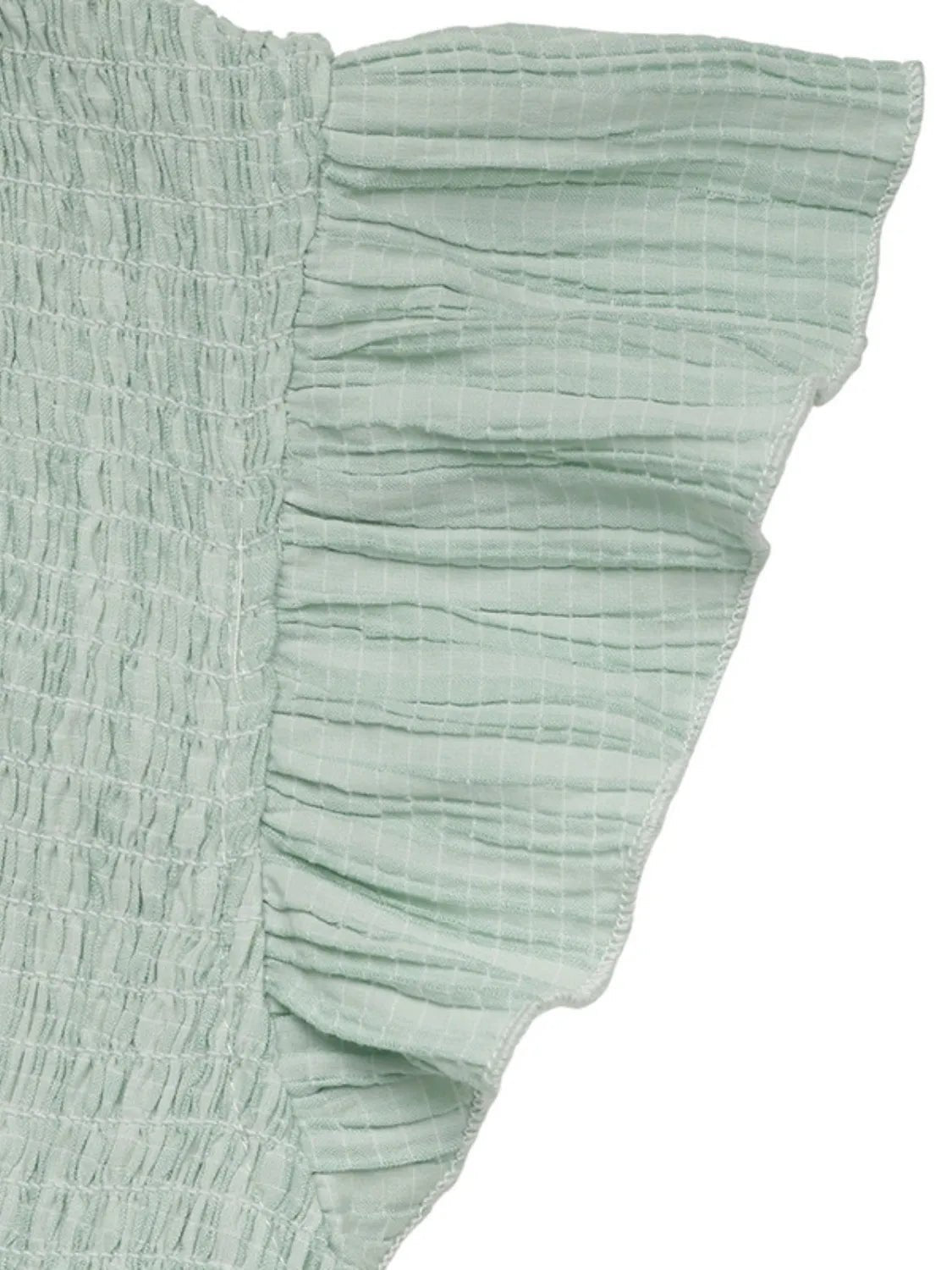 V - Neck Ruffled Cap Sleeve Dress - JUST - JEN BOUTIQUE
