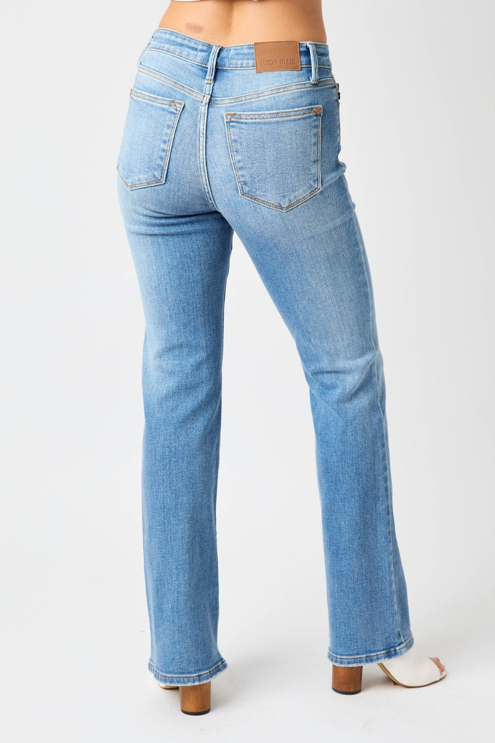 Judy Blue Full Size High Waist Straight Jeans