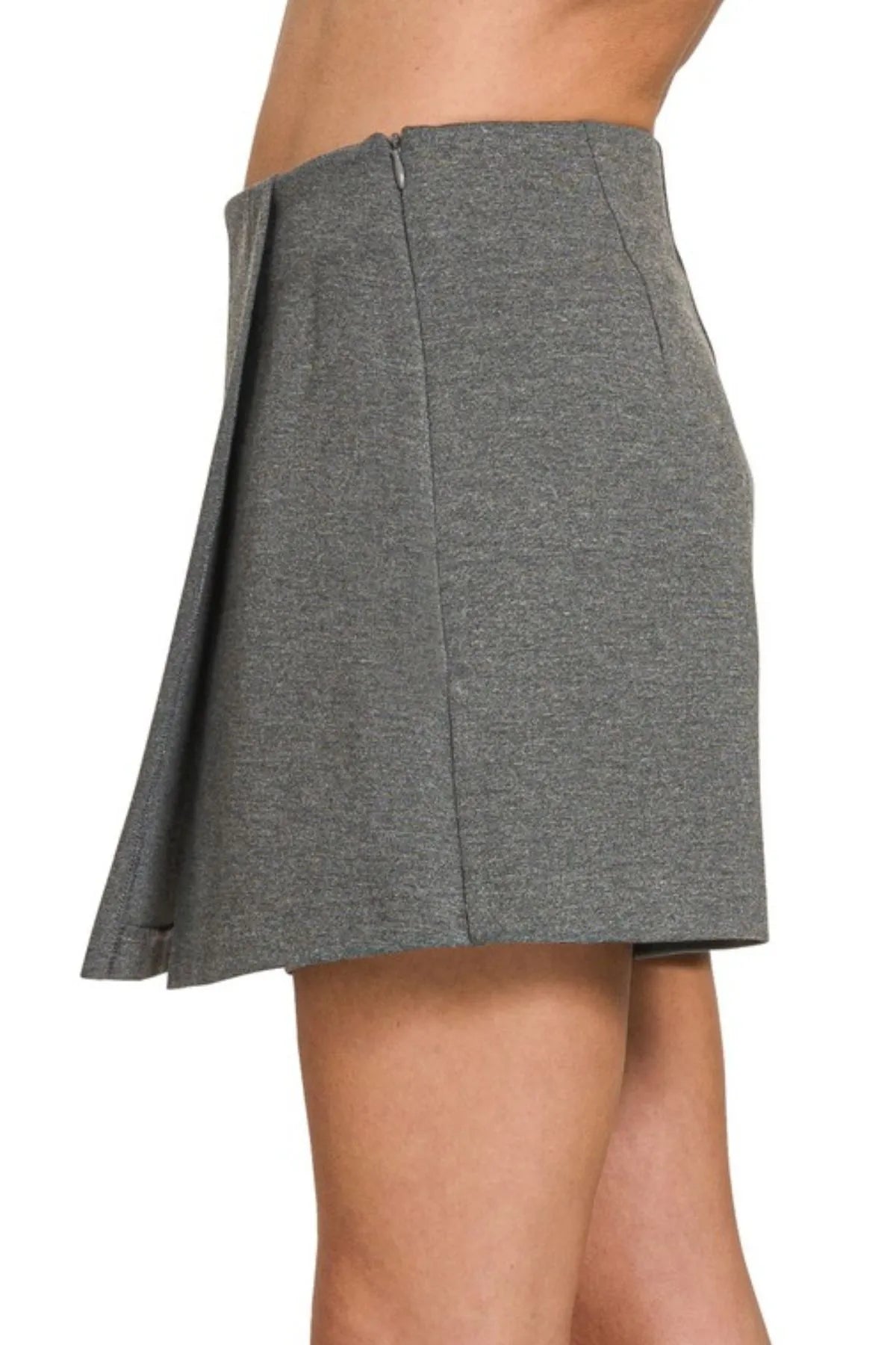 Zenana Wrap Front Skort - JUST - JEN BOUTIQUE