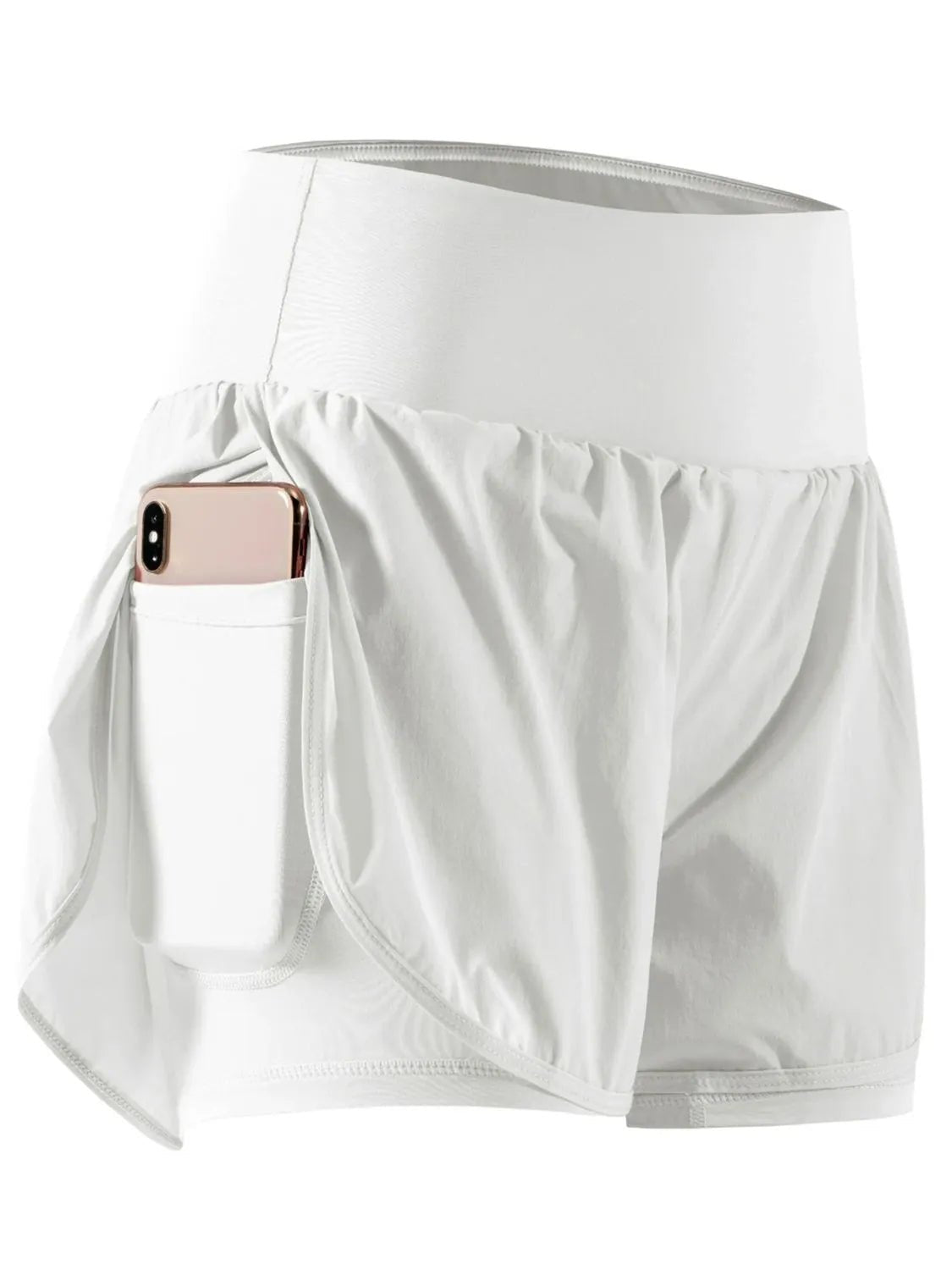 Pocketed High Waist Active Shorts - JUST - JEN BOUTIQUE
