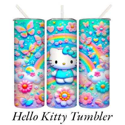 HELLO KITTY 20oz. Insulated Stainless Steel Tumbler.