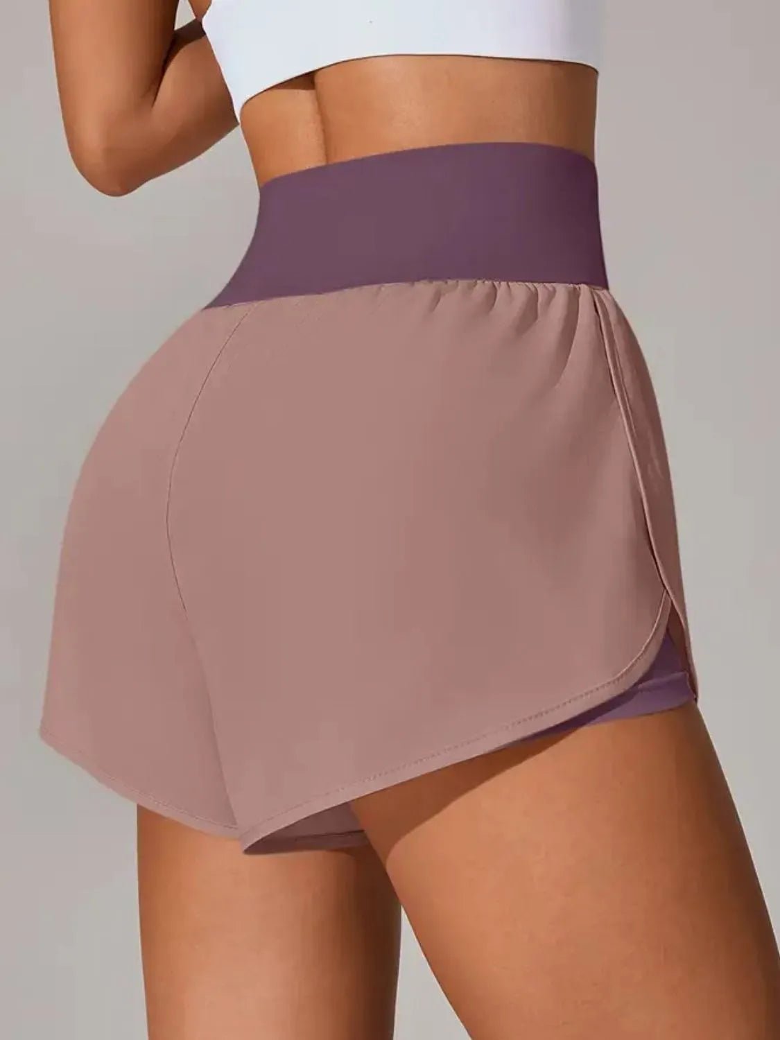Pocketed High Waist Active Shorts - JUST - JEN BOUTIQUE