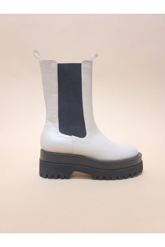 NECTAR - PLATFORM COMBAT BOOTS - JUST - JEN BOUTIQUE