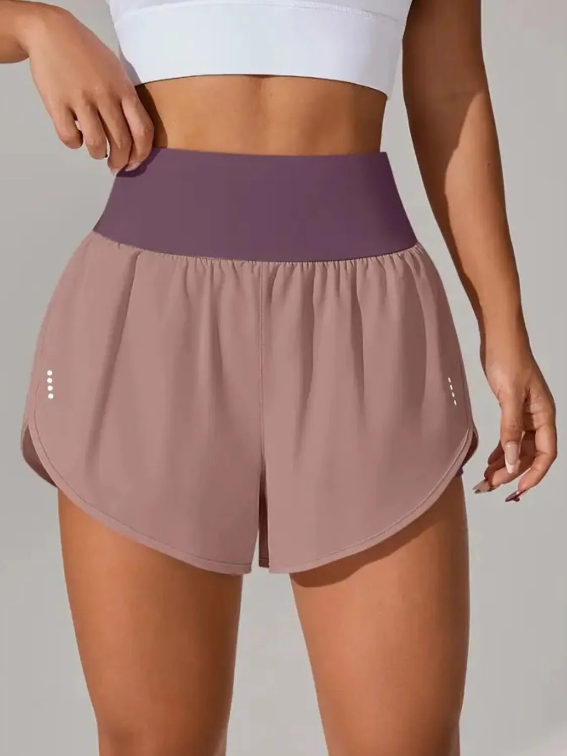Pocketed High Waist Active Shorts - JUST - JEN BOUTIQUE