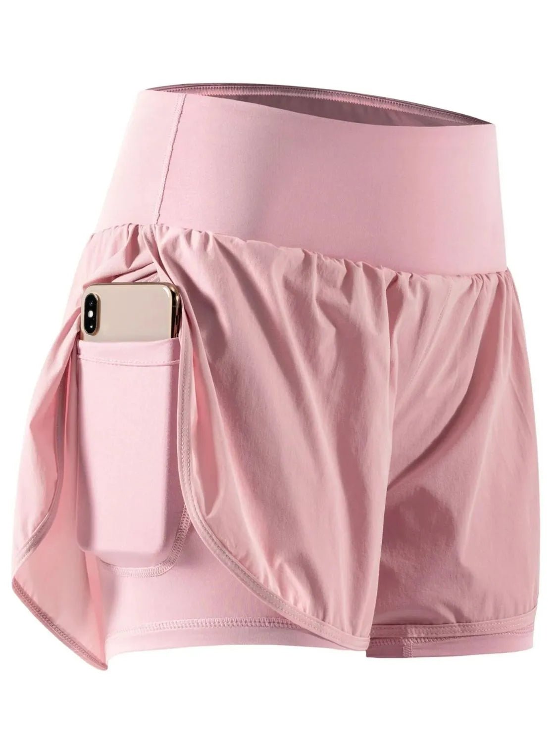 Pocketed High Waist Active Shorts - JUST - JEN BOUTIQUE