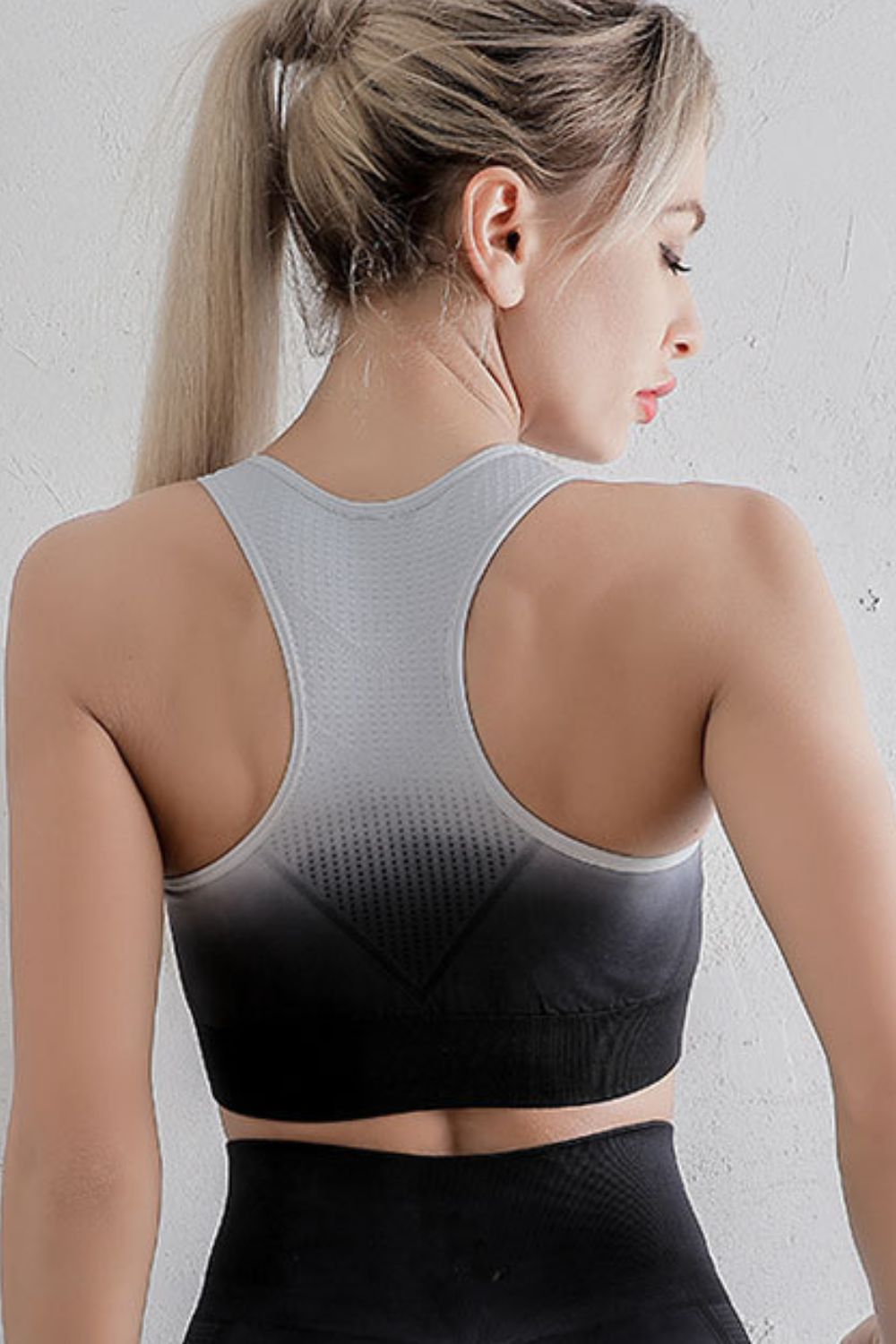 Gradient Racerback Sports Bra - JUST - JEN BOUTIQUE