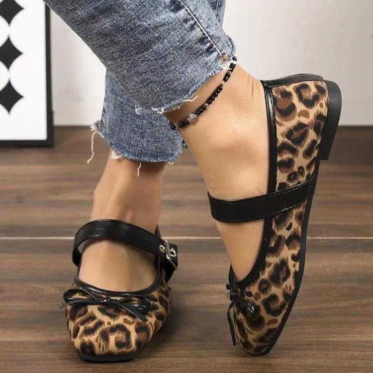 Bow Detail Mary Jane Loafers - JUST - JEN BOUTIQUE