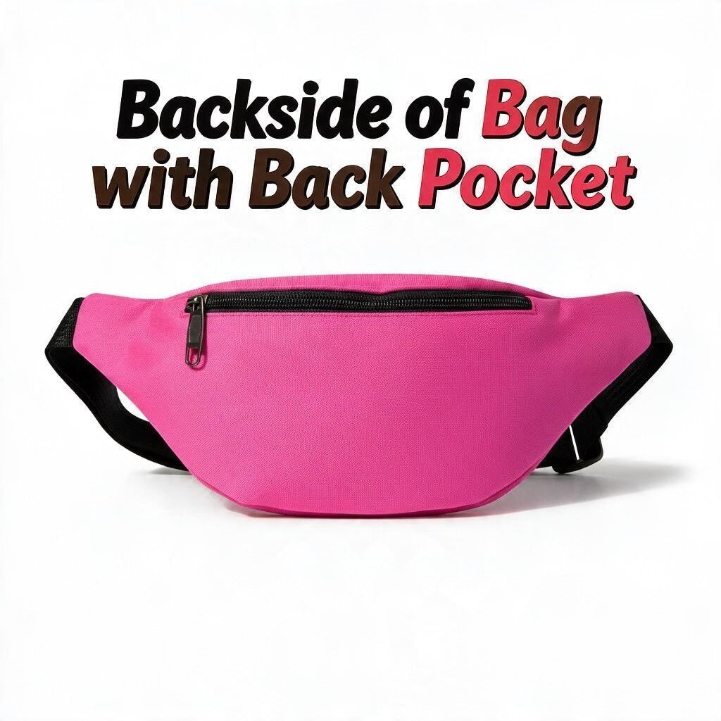 K-Pop Fanny Pack – Cute Adjustable Waist & Crossbody Belt Bag