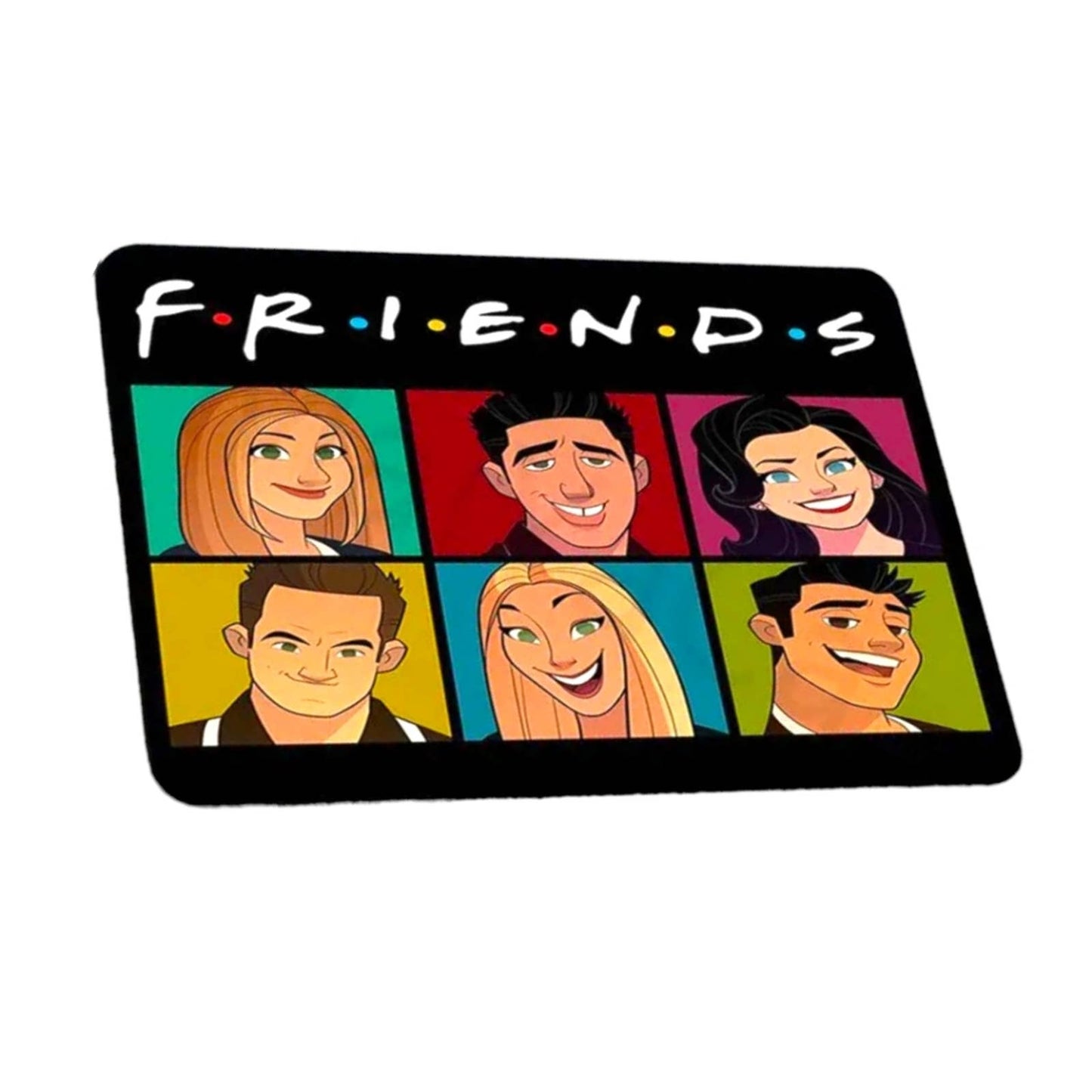 FRIENDS Iconic TV Series Durable Non-Slip Colorful Mouse Pad or Gaming Pad. NWT