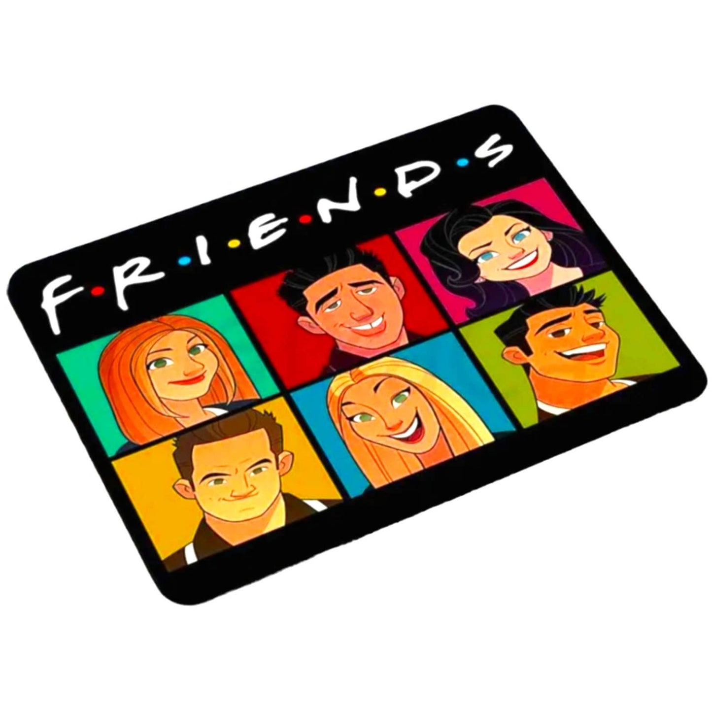 FRIENDS Iconic TV Series Durable Non-Slip Colorful Mouse Pad or Gaming Pad. NWT